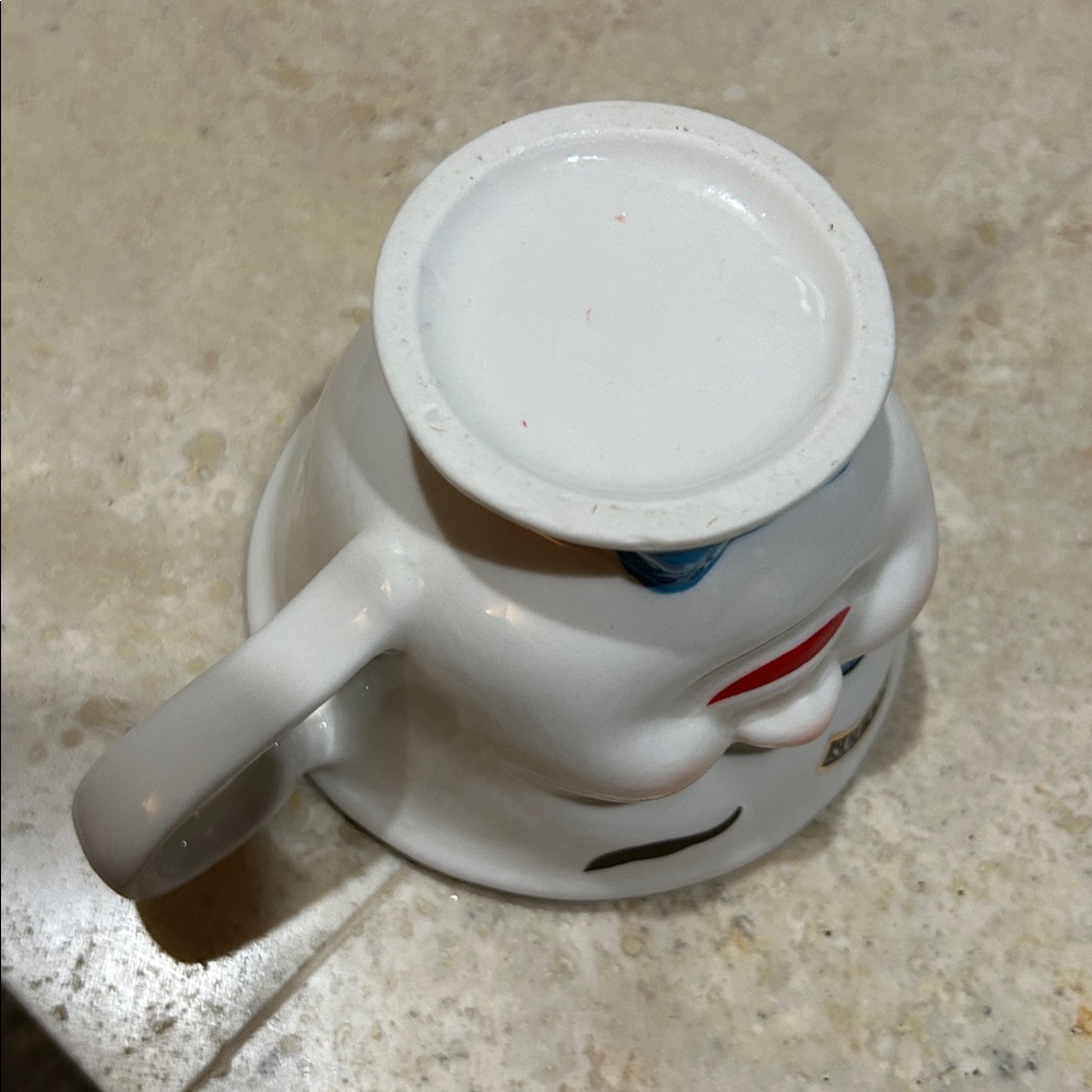 vintage BAILEYS IRISH CREAM ceramic mug 1996 Limited Edition winking face cup - Picture 9 of 9